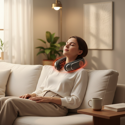 Deep Tissue Heated Neck & Shoulder Massager